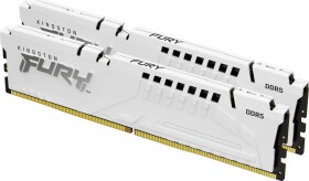 Kingston DDR5 Fury Beast White 32GB 2x16GB 5600MHz CL40 DIMM On-Die ECC XMP 1.25V KF556C40BWK2-32