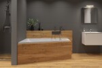 Asymetrická vaňa Laguna Idea Plus 160x100 cm akrylát ľavá ID1600LPLUS ID1600LPLUS