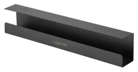 LogiLink KAB0070 čierna / Káblový žľab pod stôl / kov / nosnosť 5 kg / 60 cm (KAB0070)