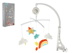 TEDDIES Kolotoč NAD postieľku s hracím strojčekom