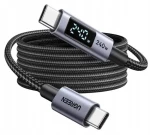 Ugreen L530 kábel USB-C na USB-C sivá / 240W / 480Mbps / 3M (65868)