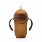 Kidnort Eple Dojčenská fľaša pre dojčené deti 250ml 6m+ hnedá (KID000053)