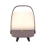 LITE- UP Play Mini šedá / Prenosná lampa s reproduktorom (KO06-0101LS001-02)