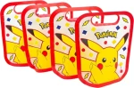STOR Sada uzatvárateľných vreciek Pokémon / Vrecko / 4 ks / Zip / Bez BPA (80847)