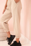 Nohavice s vreckami Summer Punto beige UNI