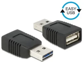 DeLock USB adaptér Easy-USB 2.0-A samec USB 2.0-A samica (65520)