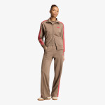 Mikina adidas Firebird Track Top Loose Khaki Six/ Power Pink L