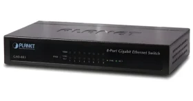 Planet 8portový Gigabit switch / Switch / 8x RJ-45 10/100/1000 / Neriadený / Desktop (GSD-803)