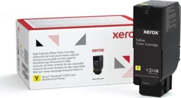 Xerox Cartridge žlutá - high capacity pro C625 (16 000 str.)