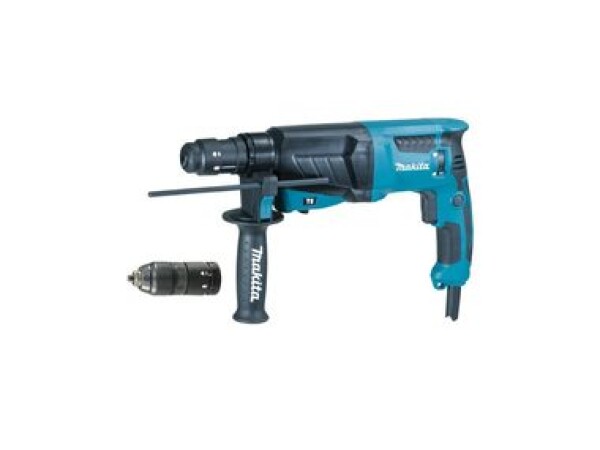 Makita HR2630T / Kombinované kladivo / 800W / 1.200 ot-min / 4.600 úderov-min / 2.4J / SDS-plus (HR2630T)