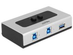 Delock prepínač USB 3.0 2 port / ručný obojsmerný (87667)