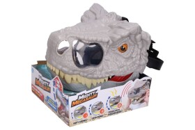 Maska hlavy dinosaura s efektmi 28 cm, Wiky, W038981