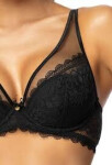 Dámska push-up podprsenka Estelle M-0198/11 Black - MAT 65F černá