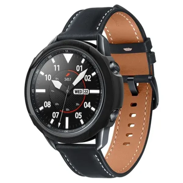 Spigen Liquid Air ochranný kryt pre Samsung Galaxy Watch 3 45mm čierna (ACS01560)