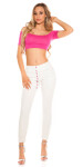 Trendy Koucla Skinnies low crotch bluewhite