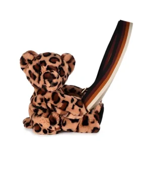 DÚDOU Plyšová taška cez rameno Leopard / 30 cm / od 2 rokov (DC4566)