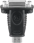 Goobay 68098 čierna / Redukcia / DVI-D(M) - HDMI(F) / video (68098)