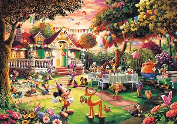 Trefl Puzzle Premium PLUS Narodeninová oslava Mickey Mouse