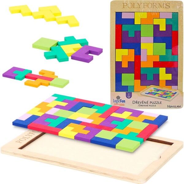 Sparkys Hlavolam - Drevené puzzle