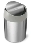 Simplehuman Mini odpadkový kôš na stôl 1.5 l / kartáčovaná nerez oceľ / CW2084 (CW2084)