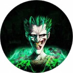 Jedlý papier Joker ilustrácie 19,5 cm - Pictu Hap - Pictu Hap