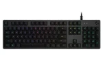 Logitech G512 Carbon čierna / Herná klávesnica / ES layout / kábel USB-A 2.0 / 1x USB-A 2.0 / RGB Lightsync (920-009344)