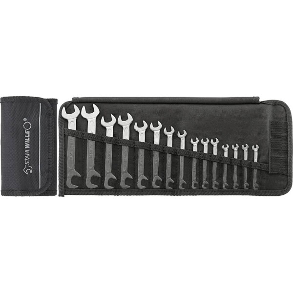 Stahlwille 96400651 12/15 PC sada obojstranných vidlicových kľúčov 15-dielna 3.2 - 14 mm; 96400651