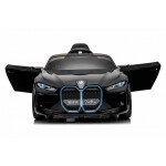 Mamido Mamido Elektrické autíčko BMW i4 čierne 12V7Ah EVA kolesá ECO Koža