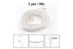 KZ - postriebrený upgrade kábel 2PIN (C-Pin) (6970493064022)