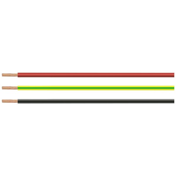 HELU 28834-100 jeden drôt, H07V-R, 1 G 25 mm², zelenožltá, 100 m; 28834-100