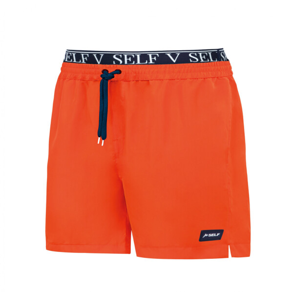 Pánske plavky SM25-26 Summer Shorts neónovo oranžové - Self M