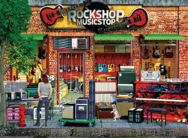 EUROGRAPHICS Puzzle Rock Shop
