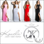 Sexy KouClaneckdress backless with rhinestones Einheitsgroesse