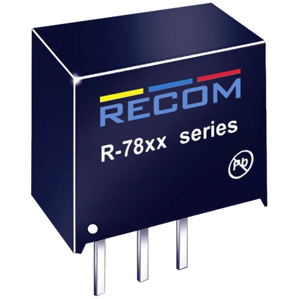 RECOM R-782.5-1.0 DC / DC menič napätia 2.50 V 1 A 2.5 W; R-782.5-1.0