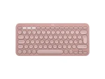 Logitech K380s Pebble Keys 2 ružová / Bezdrôtová klávesnica / BT / USB / CZSK Layout (920-011853CZS)