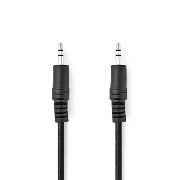 Nedis Stereo Audio kábel jack 3.5 mm (M) - jack 3.5 mm (M) 5.00 m čierna (CAGL22000BK50)