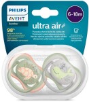 Philips AVENT Cumlík Ultra air obrázok 6-18m chlapec (more) 2ks