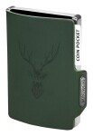 Kožená mini peňaženka Mondraghi Silhouette Classic Deer Green