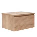 Kúpeľňová skrinka pod umývadlo Naturel Savona 98x43x44, 8 cm dub halifax mat SAVONA100DHD SAVONA100DHD