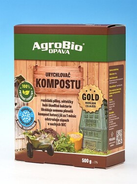AgroBio Urýchľovač kompostu GOLD - 500 g