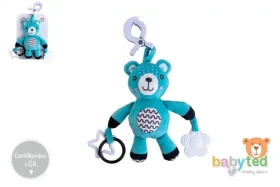 BABYTED Hrkálka Macko / Plyš / 30 cm / závesný klip / 0m+ (T00800549)