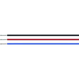 HELU 45101-100 vysokoteplotný drôt, SIFF, 1 x 0.25 mm², čierna, 100 m; 45101-100