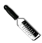 Microplane Gourmet Grater plátkovacie strúhadlo hviezdna čepeľ čierna / 31.2 x 7.5 x 3 cm / jemná nerez oceľ (45009)
