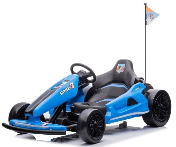 Mamido Detská elektrická motokára A035 Drift modrá
