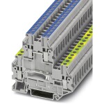 Feed-through terminal block UTTB 2,5-PE/N 3046731 Phoenix Contact; 3046731