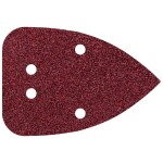 Wolfcraft 1763000 univerzálny brúsny papier na suchý zips, s otvormi Zrnitosť 120 (d x š) 136 mm x 96 mm 10 ks; 1763000