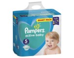 Pampers Active Baby Giant Pack Junior (64 ks) / Plienky / Veľkosť 5 (11-16 kg) (8001090949974)