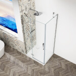 GELCO - TRINITY CHROM obdĺžnikový kút 1000x1100 ľavý, číre sklo, GT5610-11CL-CH GT5610-11CL-CH