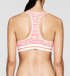 Sportovní podprsenka Bralette Modern Cotton model 4972173 oranžovábílá M - Calvin Klein