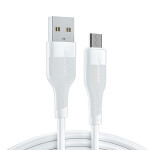 Joyroom S-1030M12 Nabíjací kábel USB-A (M) - MicroUSB 3A 1m biela (S-1030M12 1m MW)